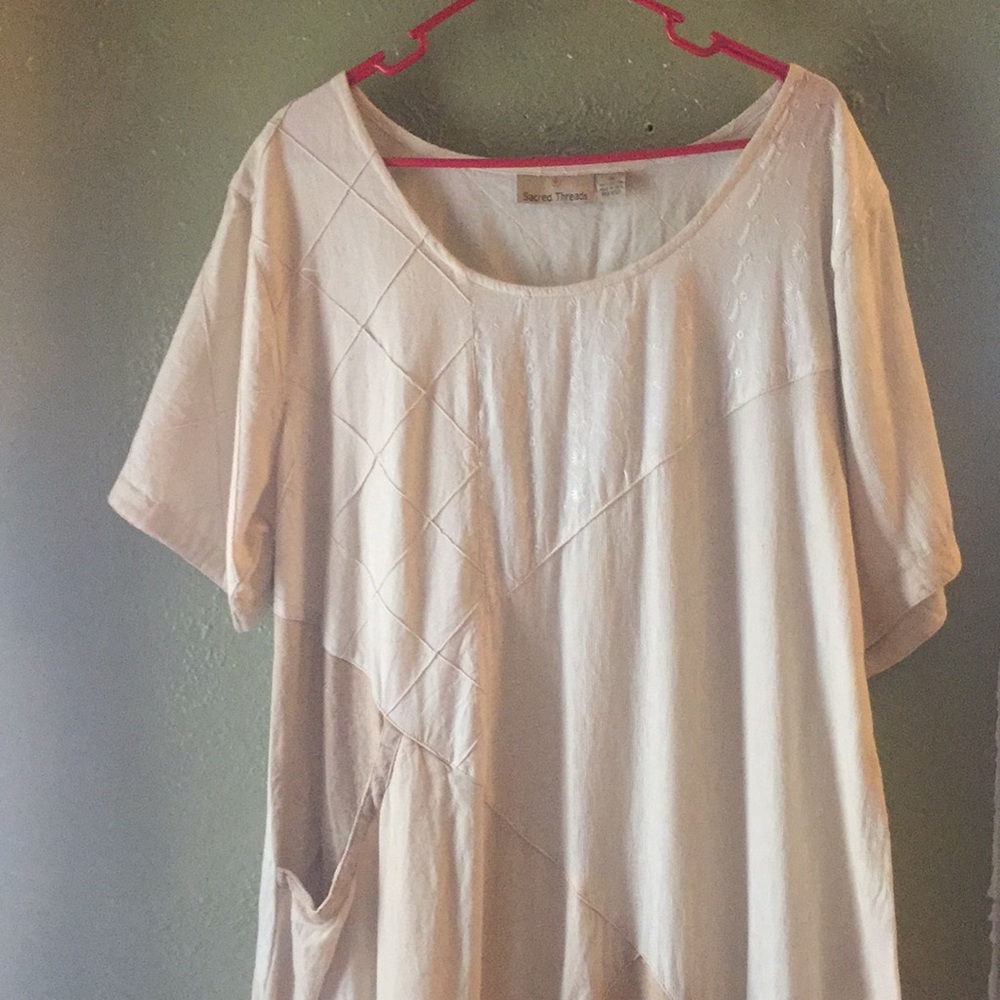 Dress long and thin for summer 2x runs small (XL)